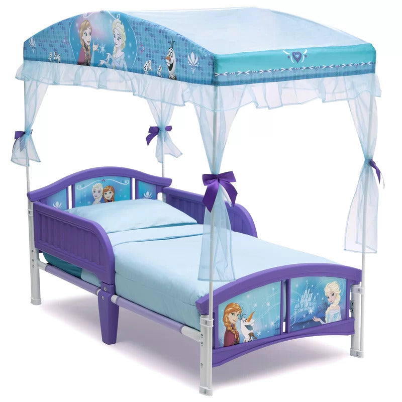 Kids Bed: Disney Frozen Convertible Toddler Bed