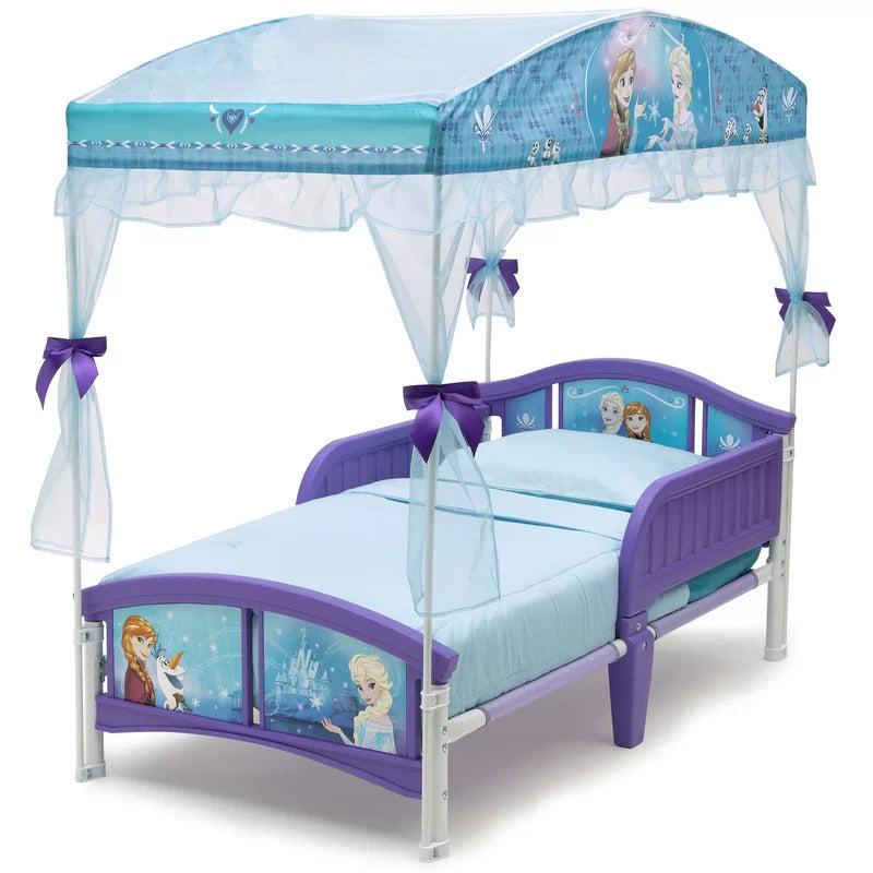 Kids Bed: Disney Frozen Convertible Toddler Bed