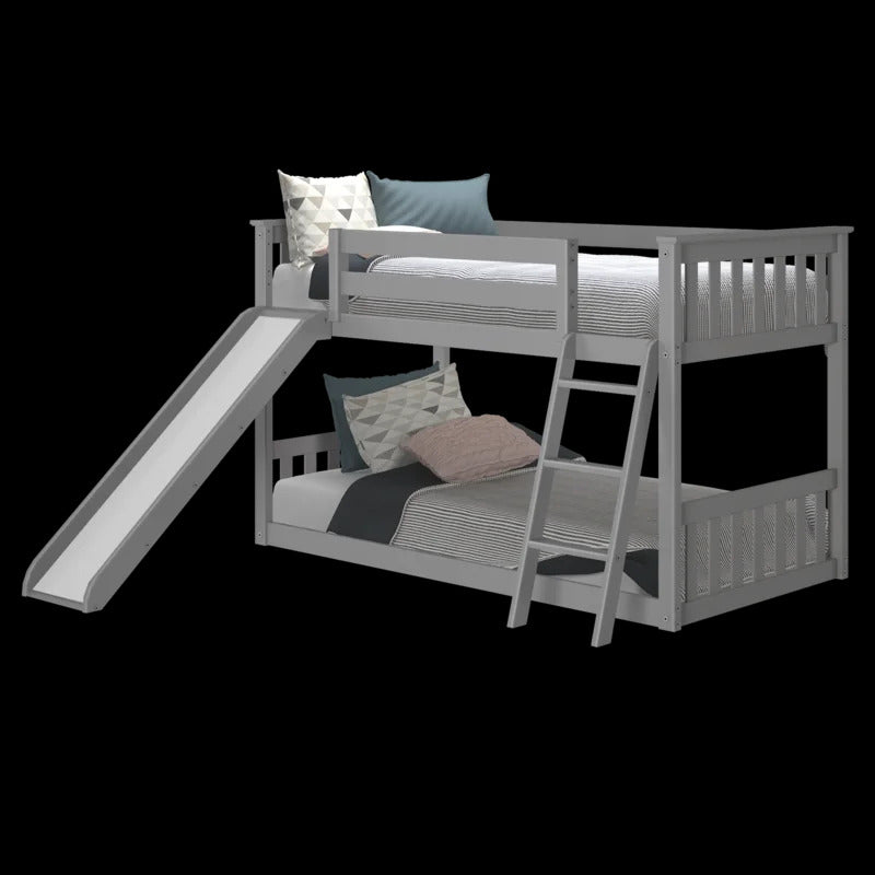 Kids Bed: Solid Wood Standard Bunk Bed