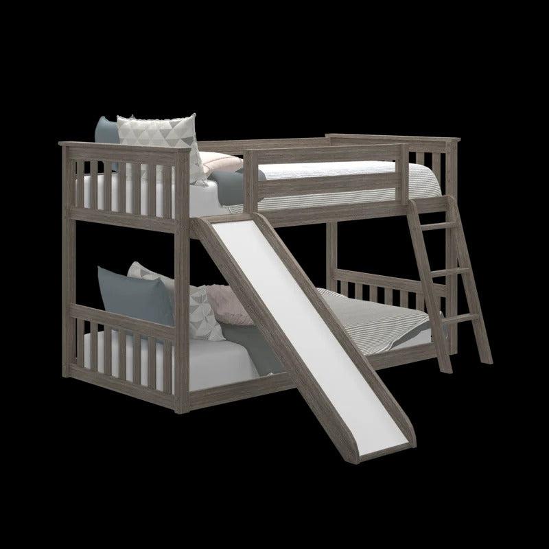 Kids Bed: Solid Wood Standard Bunk Bed
