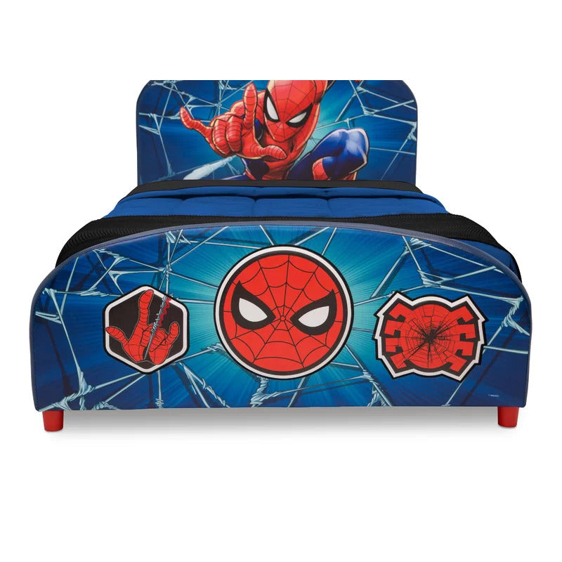 Kids Bed: Spider-Man Twin Platform Bed