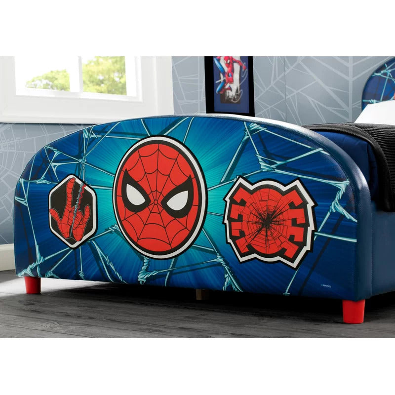 Kids Bed: Spider-Man Twin Platform Bed
