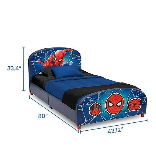 Kids Bed: Spider-Man Twin Platform Bed