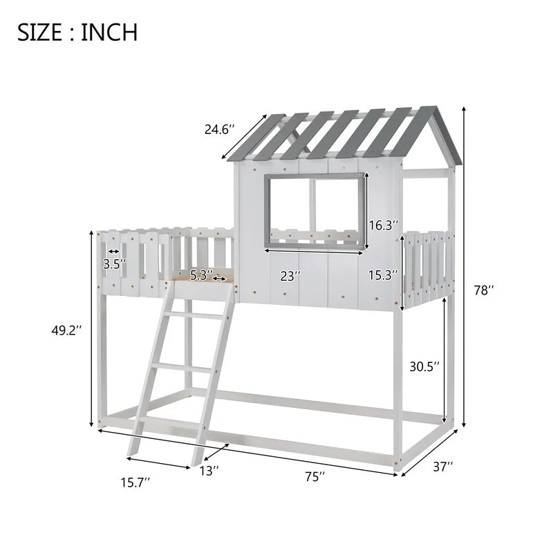 Kids Bed: Standard Bunk Bed