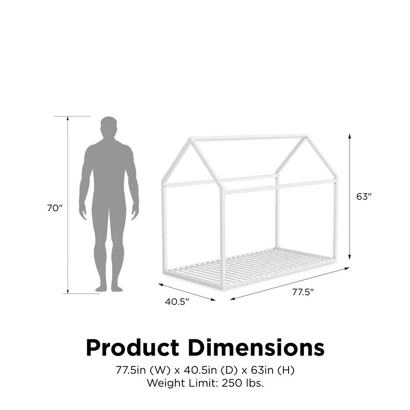 Kids Bed: Twin Platform Bed