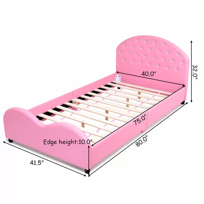 Kids Bed: Twin Platform Bed