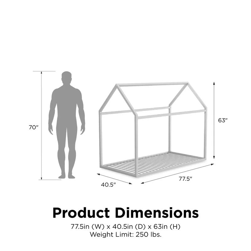 Kids Bed: Twin Platform Bed