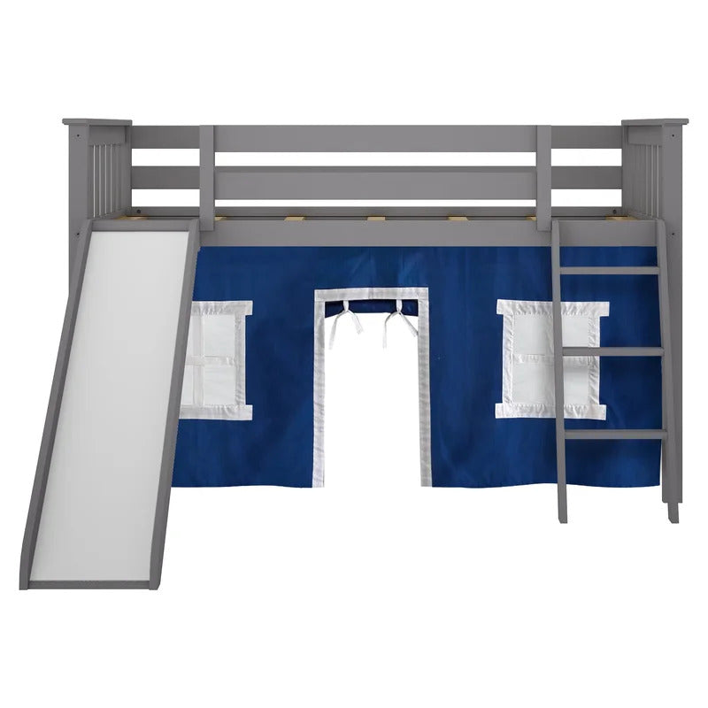 Kids Bed: Twin Solid Wood Loft Bed