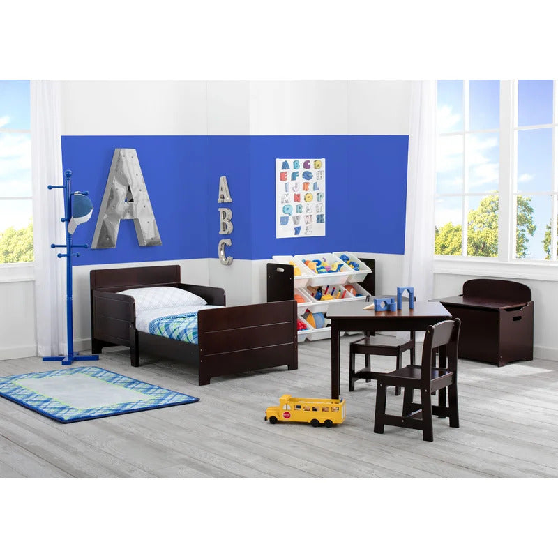 Kids Bed: Wood Toddler Bed