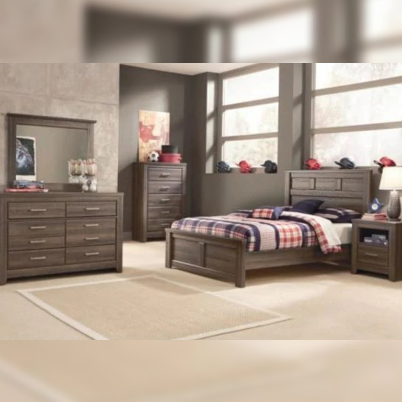 Kids Bedroom Sets Panel Bed Set