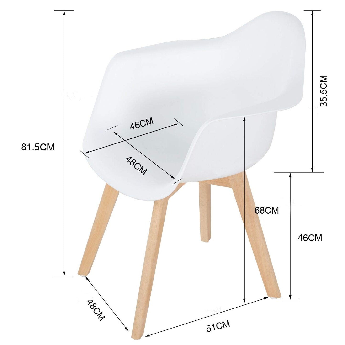 Kids Chair: Modern Kids Chair (Set of 2)