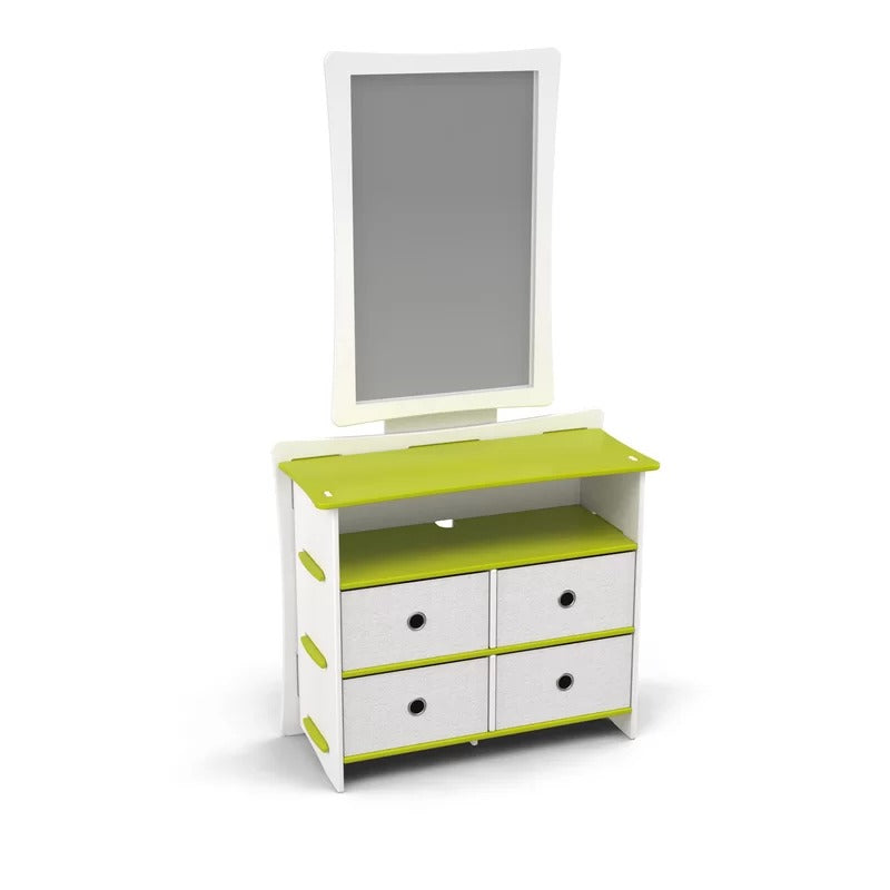 Kids Chest Of Drawers 4 Drawer Double Dresser