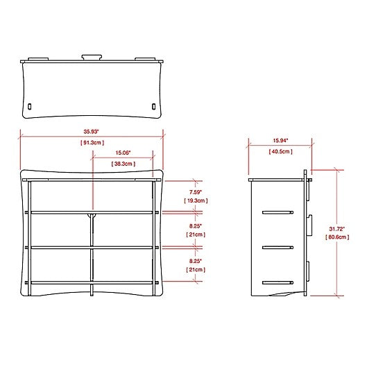 Kids Chest Of Drawers : 4 Drawer Double Dresser
