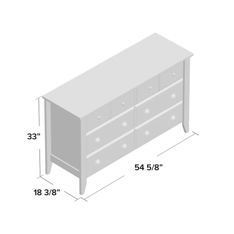 Kids Chest Of Drawers : 6 Drawer 54.63'' W