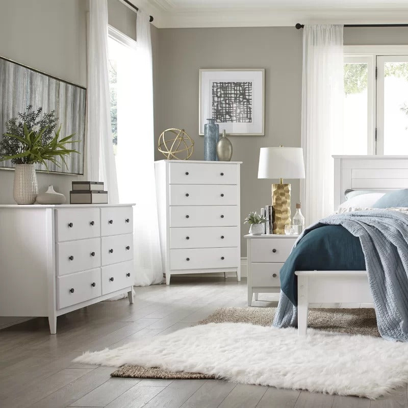 Kids Chest Of Drawers : 6 Drawer 63.75'' W Solid Wood
