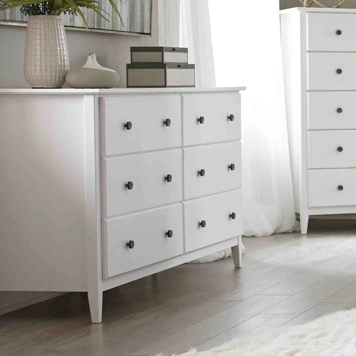 Kids Chest Of Drawers : 6 Drawer 63.75'' W Solid Wood