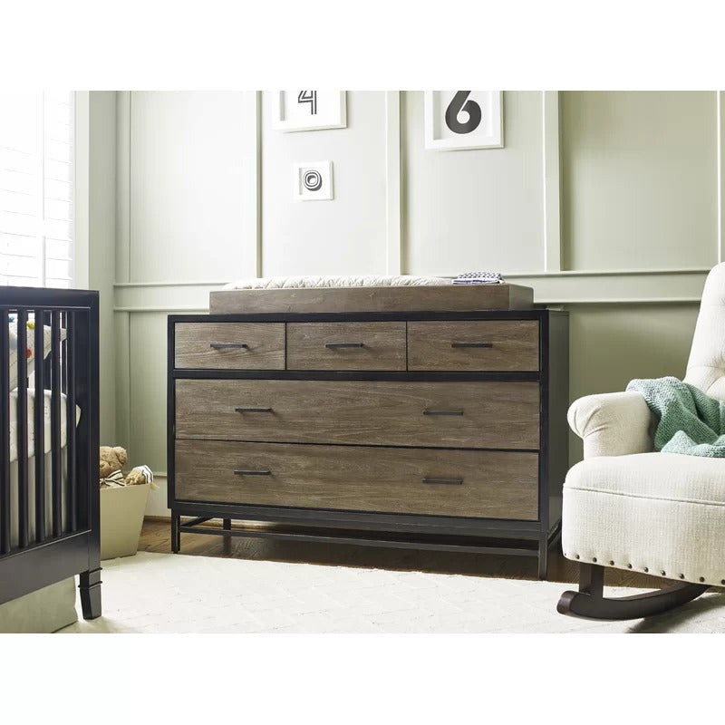 Kids Chest Of Drawers : Gia Modern 5 Drawer Dresser