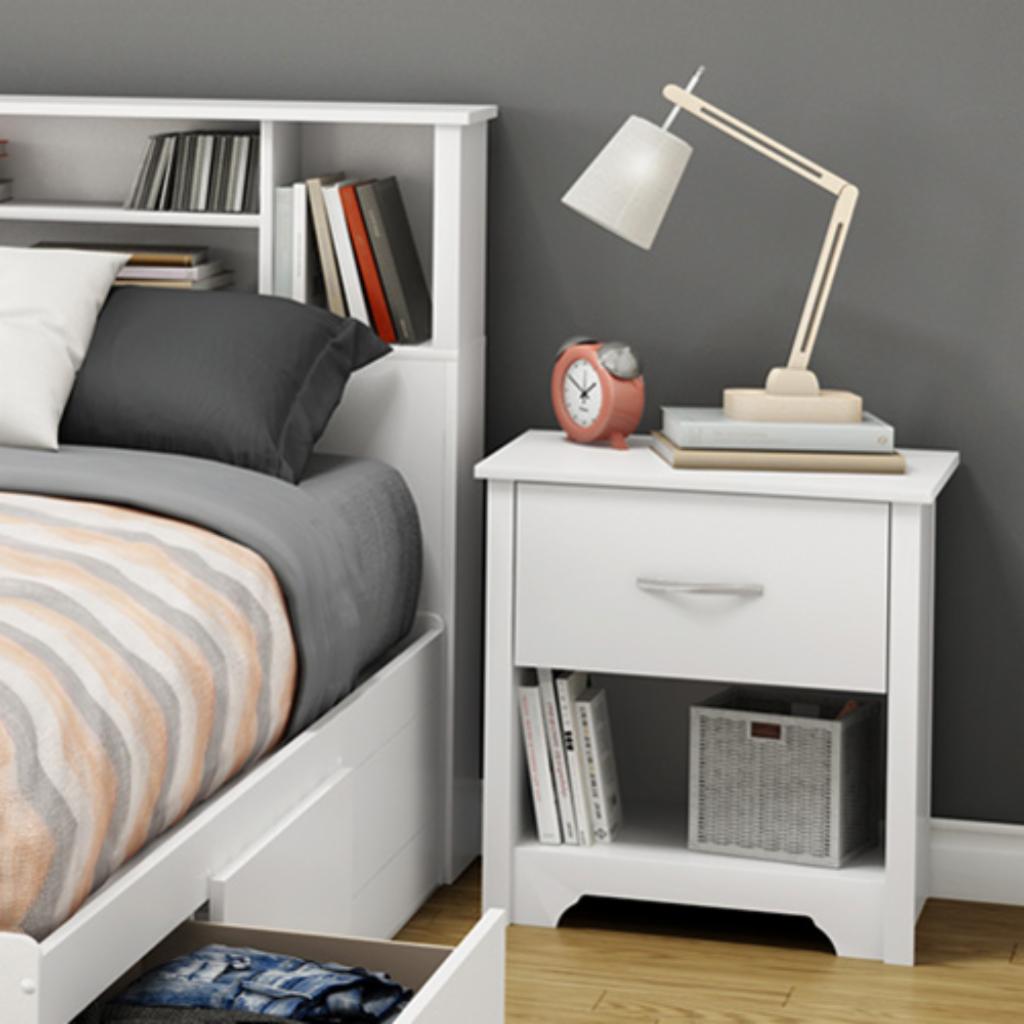 Kids Nightstands: 1 Drawer Nightstand