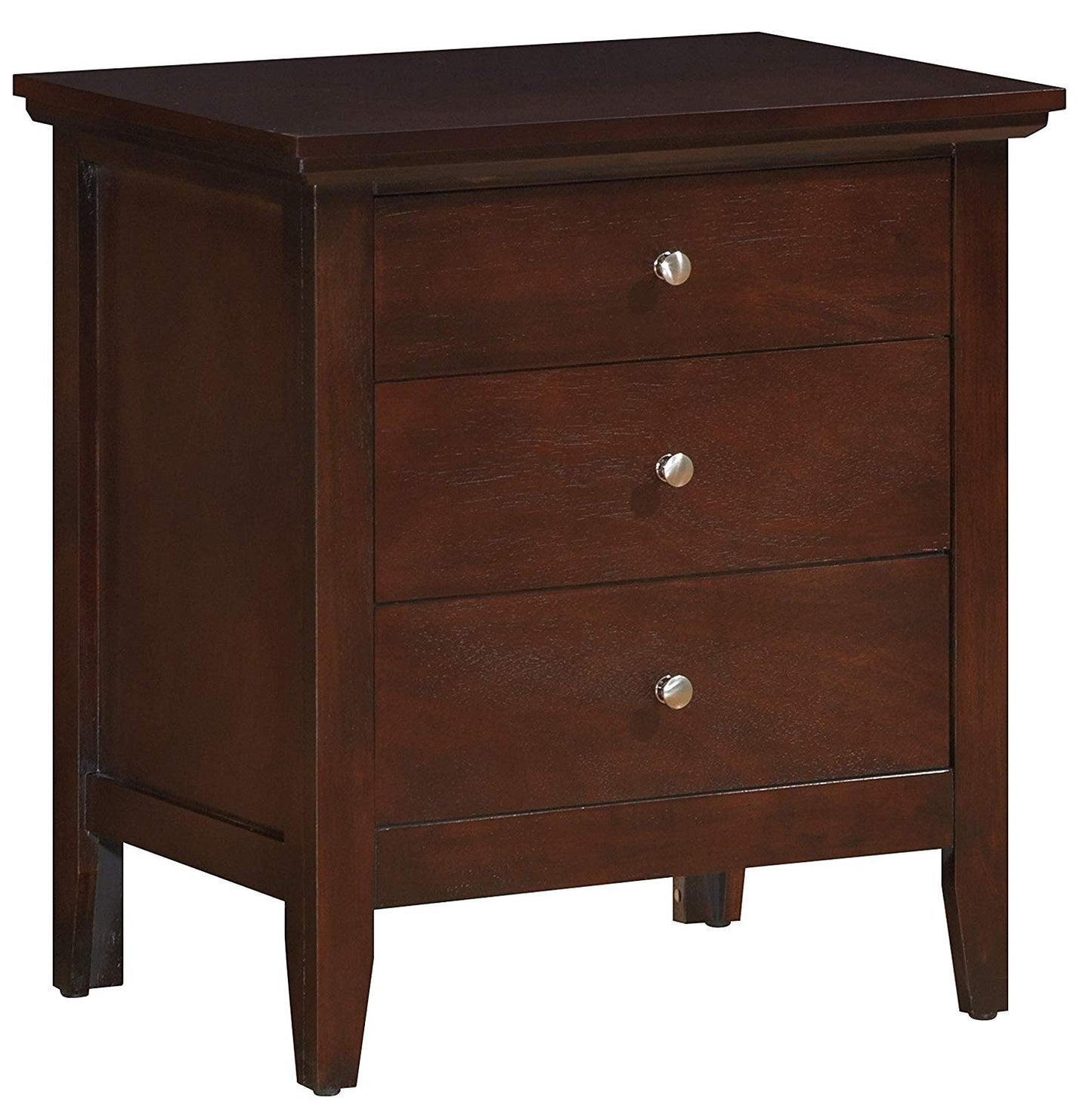 Kids Nightstands: Dark Walnut Nightstand