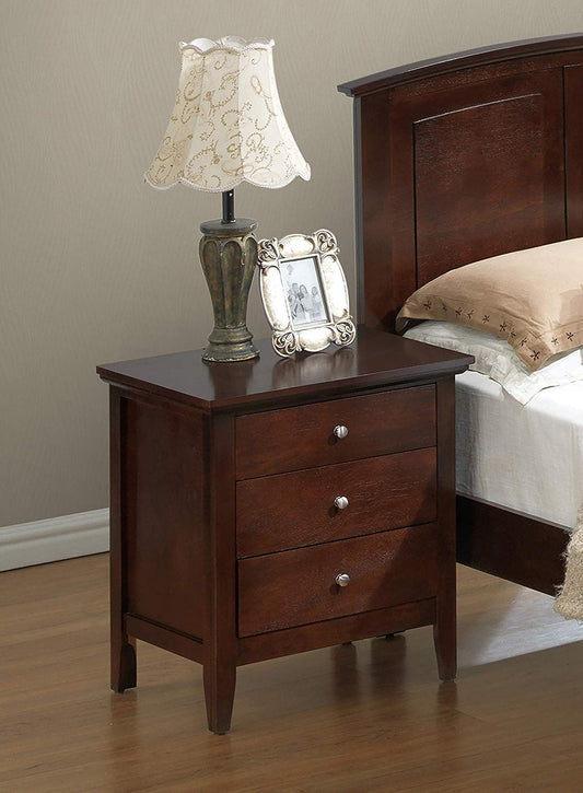 Kids Nightstands: Dark Walnut Nightstand