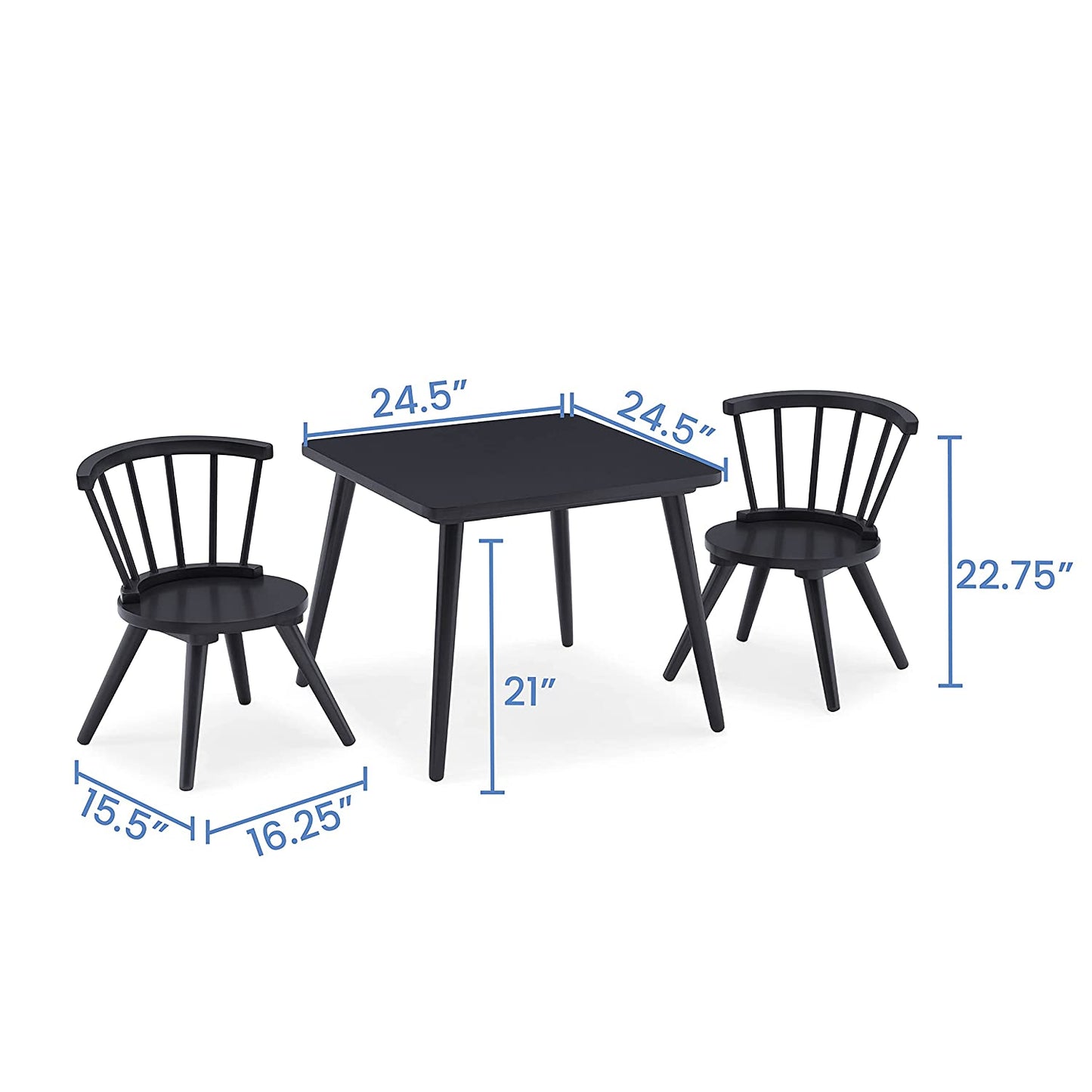 Kids Study Chair: Kids Activity Chair (Set of 2)