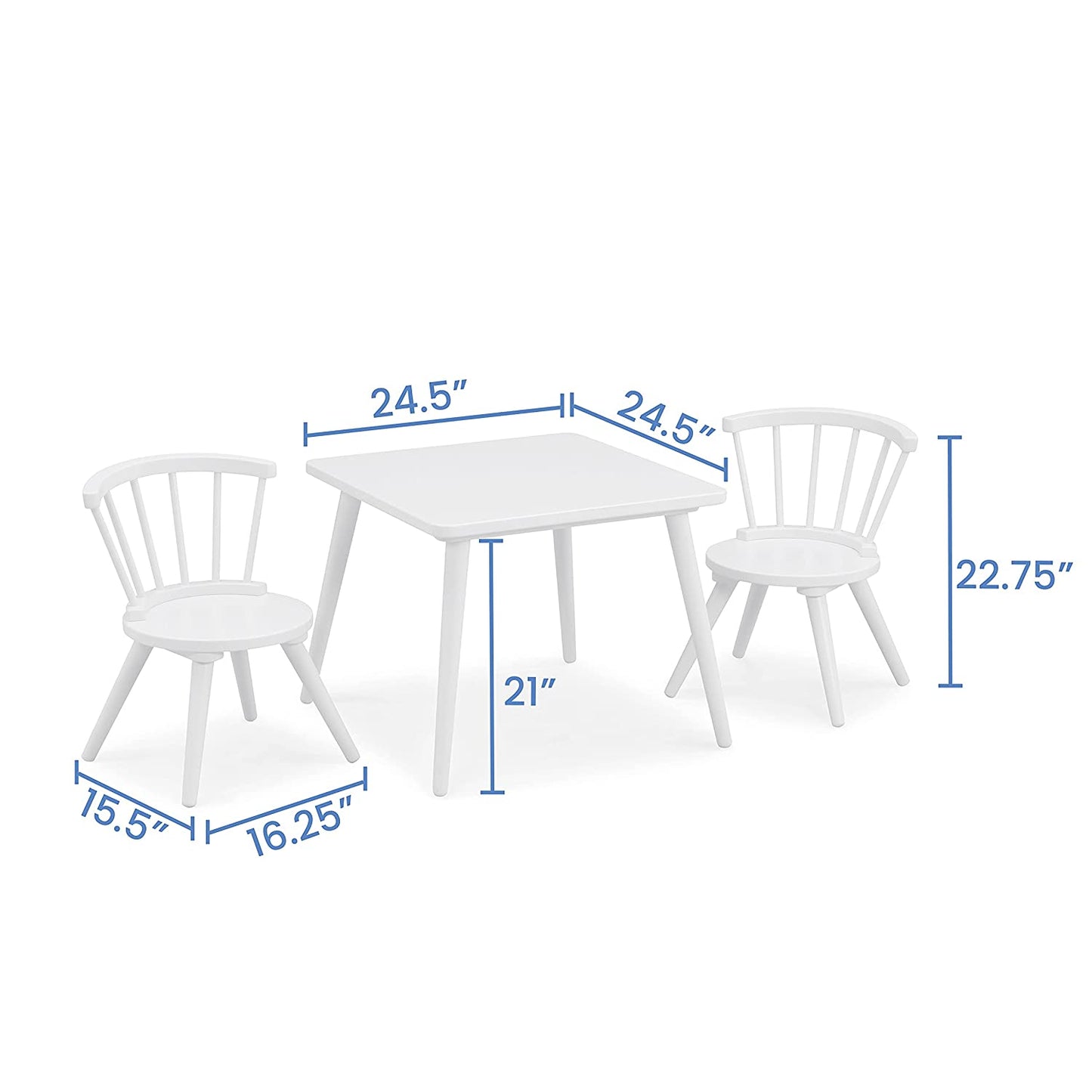 Kids Study Chair: Kids Activity Chair (Set of 2)