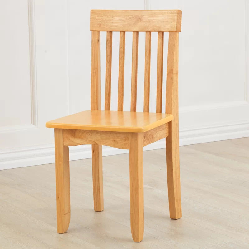 Kids Study Chair: Kids Wooden Desk Chair