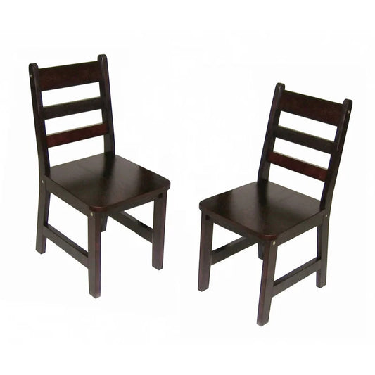 Kids Study Chair: Woooden Kids Chair (Set of 2)