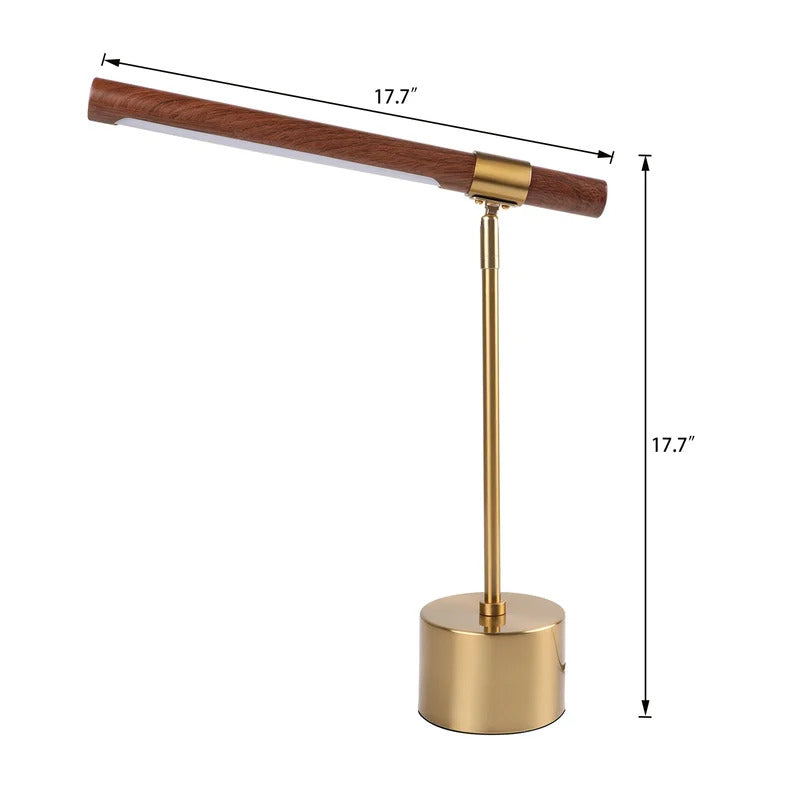 Kids Study Lamps: Modern Solid Wood Study Lamp LED Table For Eye Protection