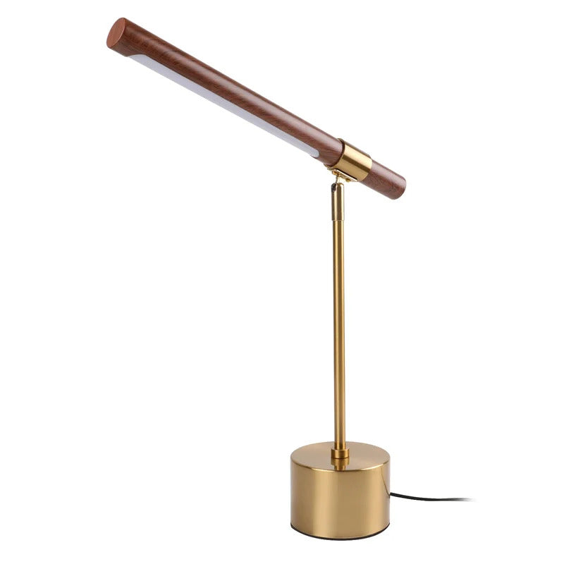 Kids Study Lamps: Modern Solid Wood Study Lamp LED Table For Eye Protection