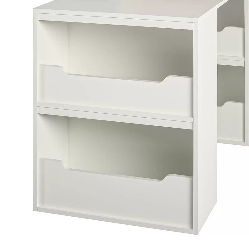 Kids Study Table : SARA 47.5" Art Desk with Optional Hutch