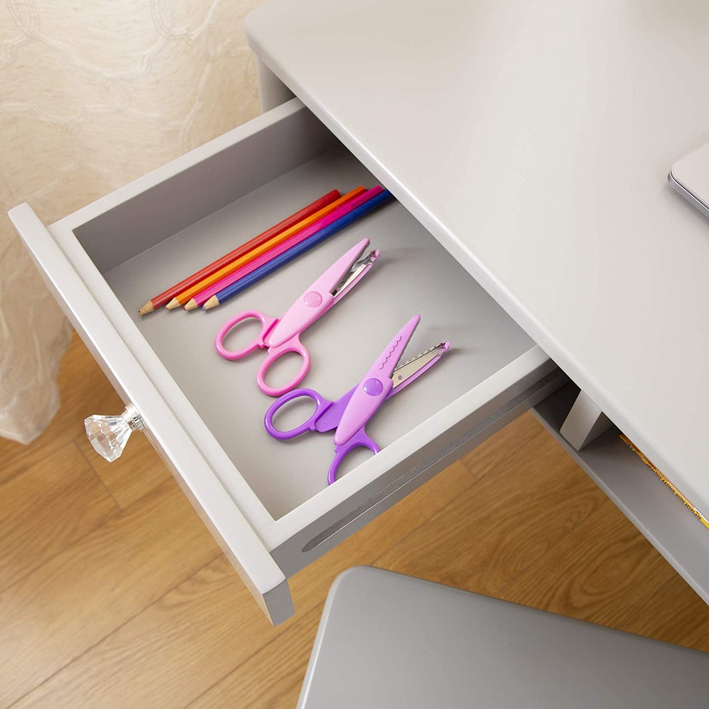 Kids Study Table : LANA 38" W Writing Desk and Chair Set