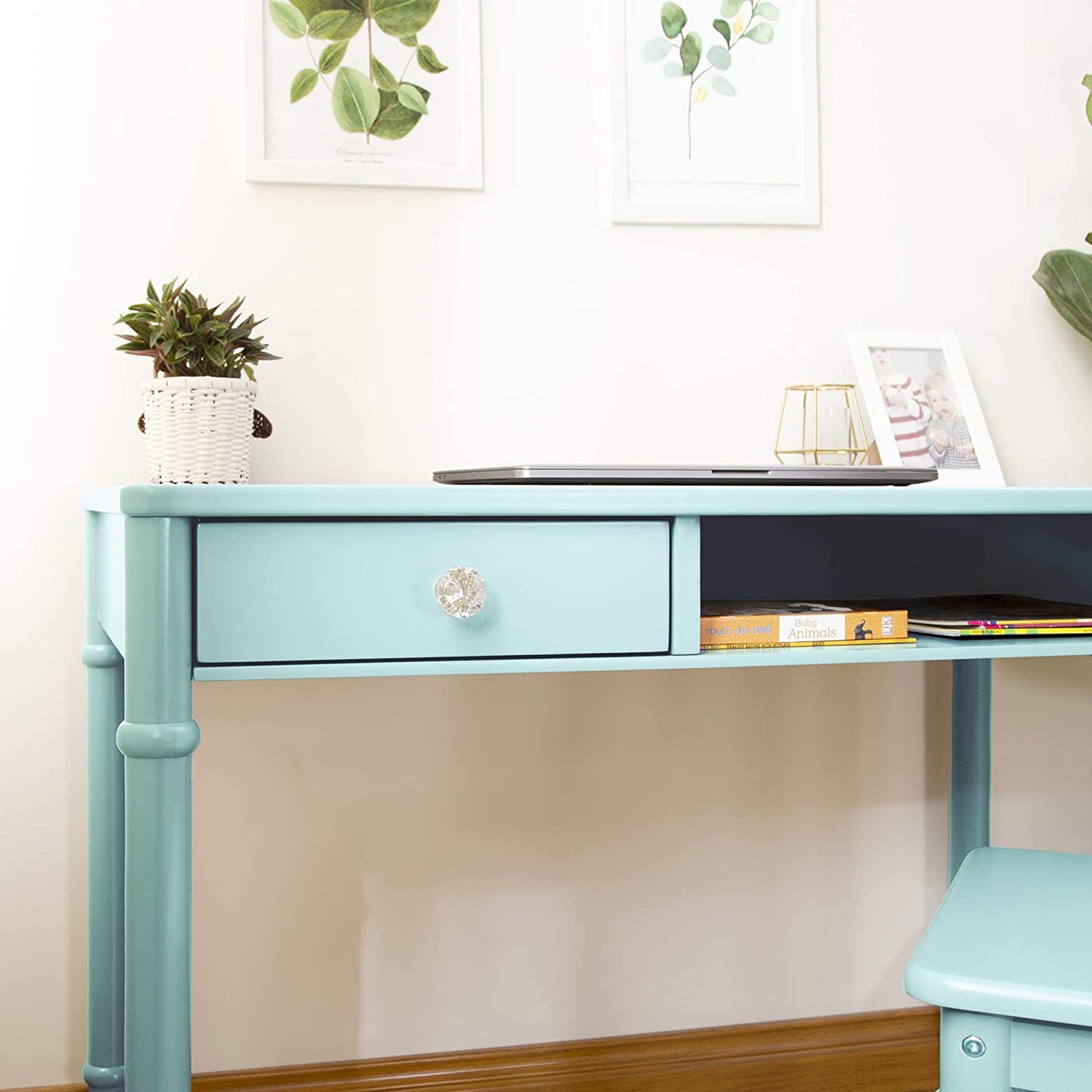 Kids Study Table : LANA 38" W Writing Desk and Chair Set