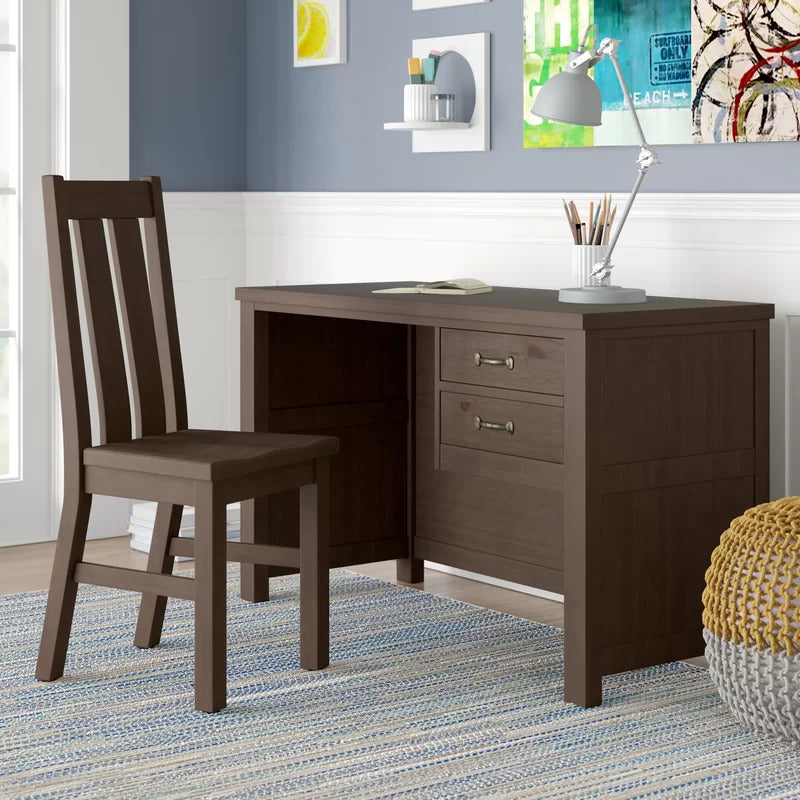 Kids Study Table : NICK 48.75" W Writing Desk with Chair Set