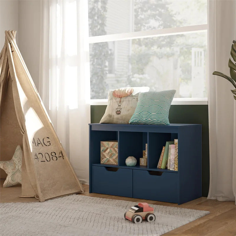 Kids Toy Storage Unit: Kids Storage Cube With Drawers