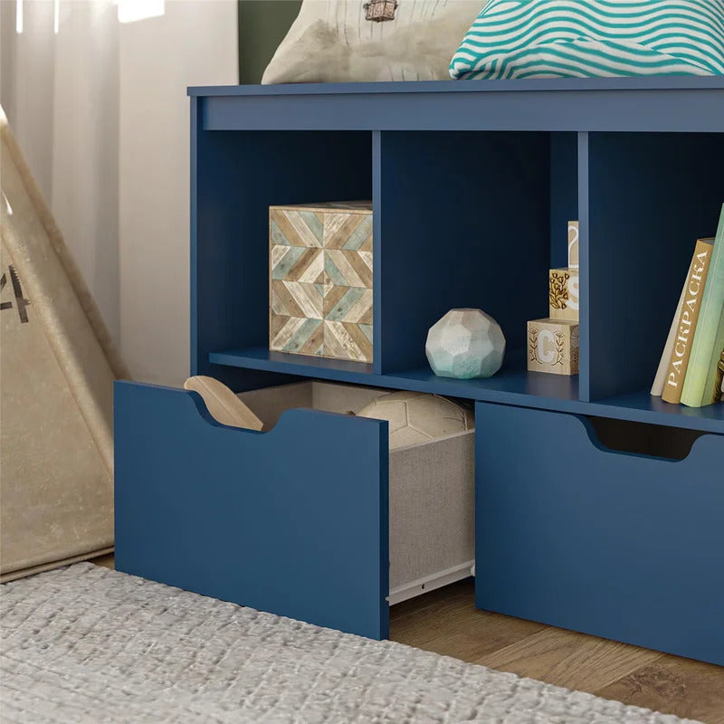 Kids Toy Storage Unit: Kids Storage Cube With Drawers