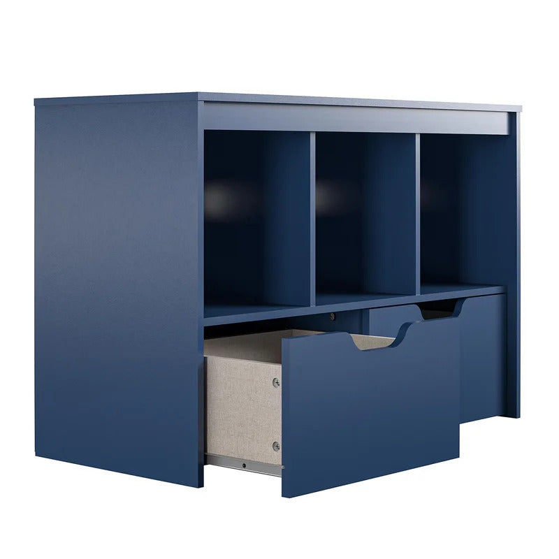 Kids Toy Storage Unit: Kids Storage Cube With Drawers
