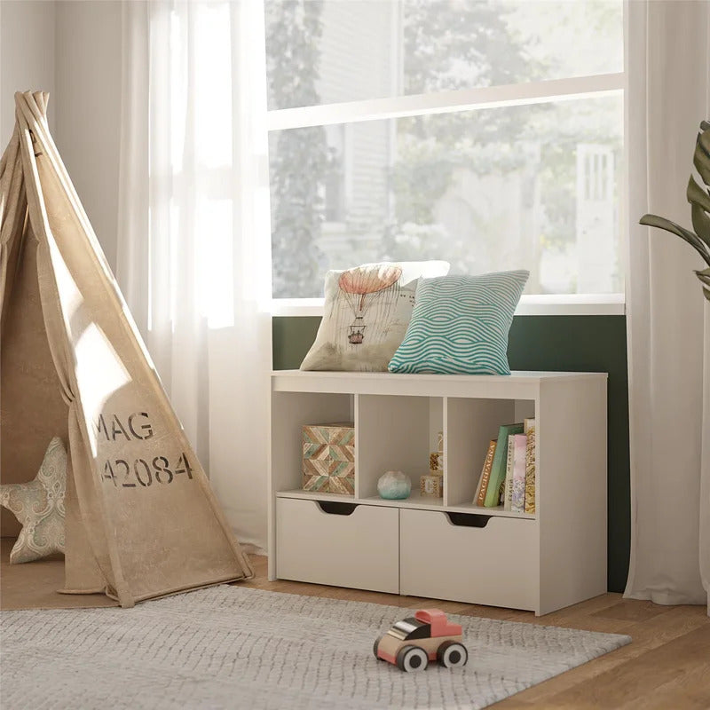 Kids Toy Storage Unit: Kids Storage Cube With Drawers