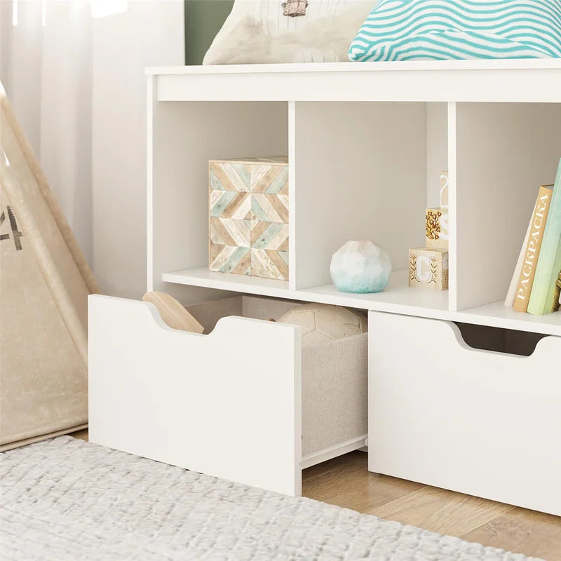 Kids Toy Storage Unit: Kids Storage Cube With Drawers