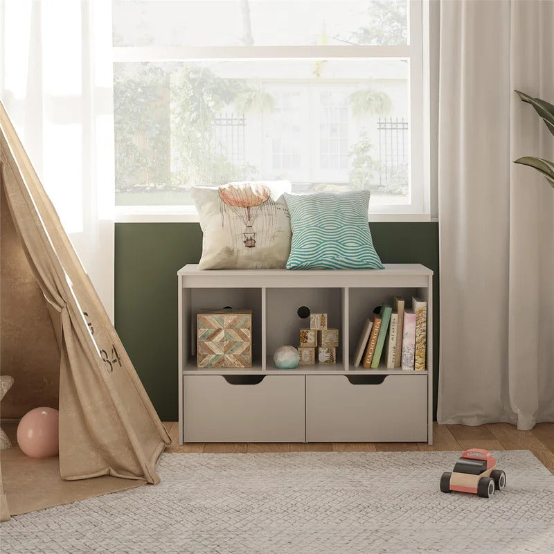 Kids Toy Storage Unit: Kids Storage Cube With Drawers