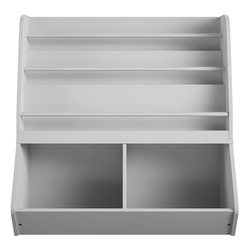 Kids Toy Storage Unit: Oak Toy Storage Organizer