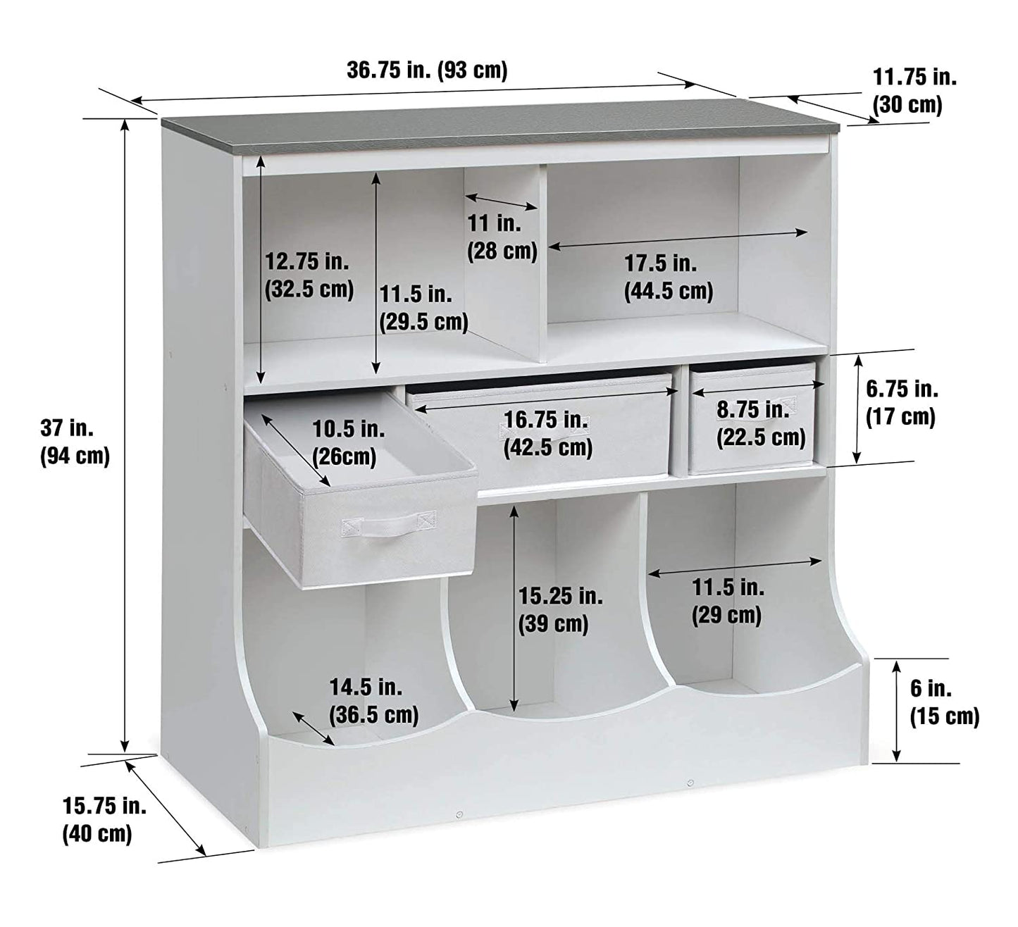 Kids Toy Storage Unit: Storage Toy Organizer