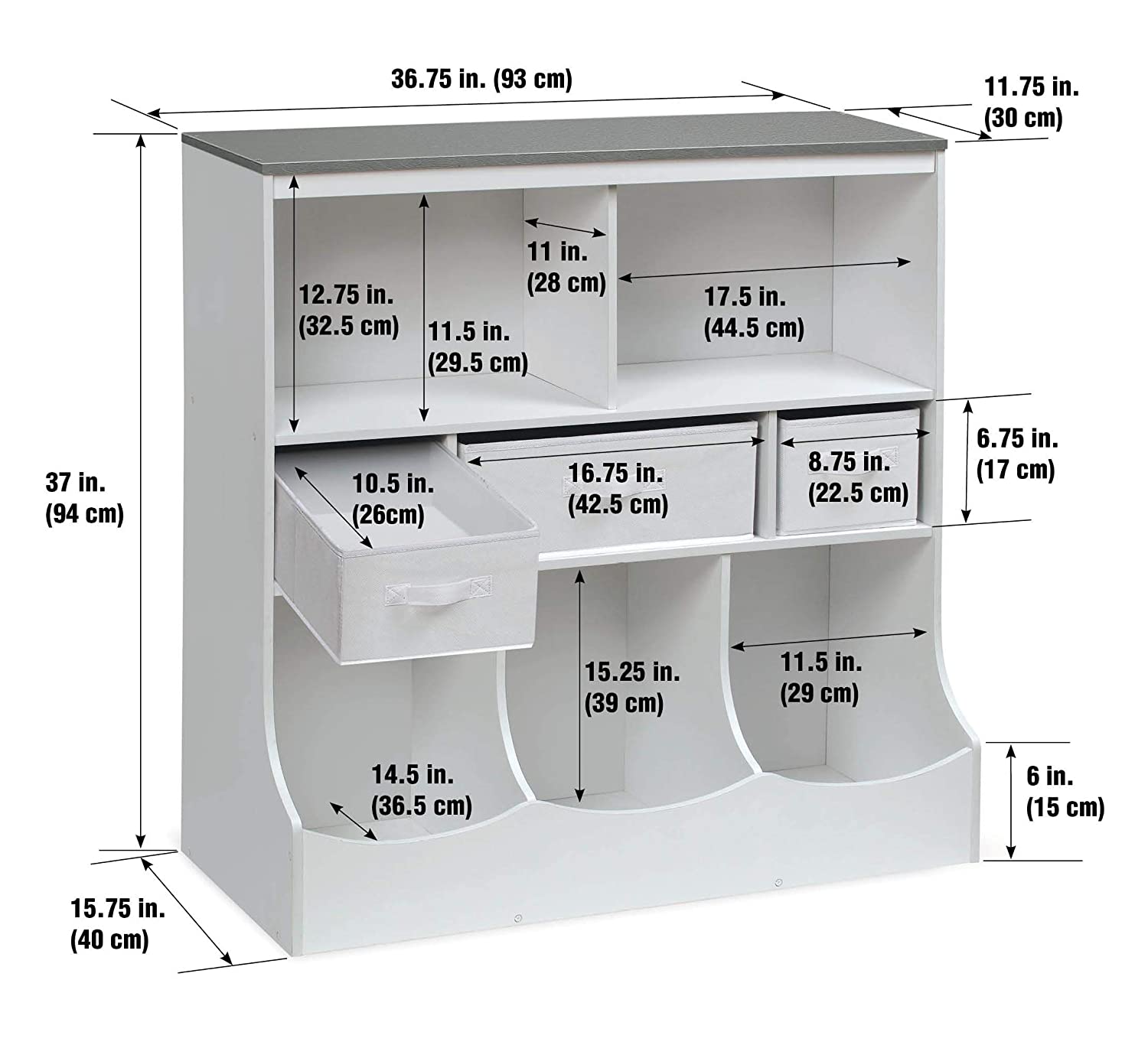 Kids Toy Storage Unit: Storage Toy Organizer