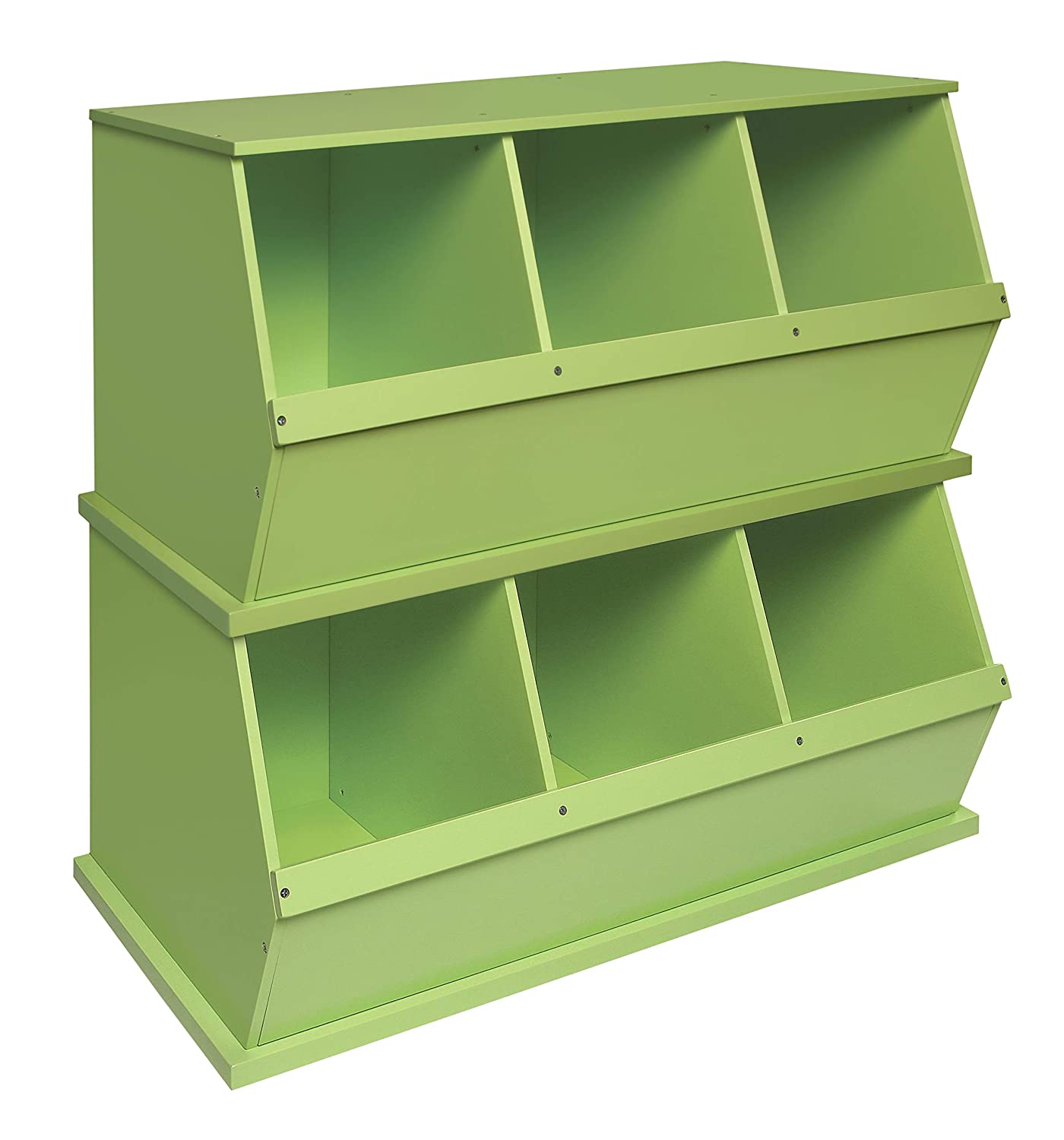 Kids Toy Storage Unit: Three Bin Storage Cubby