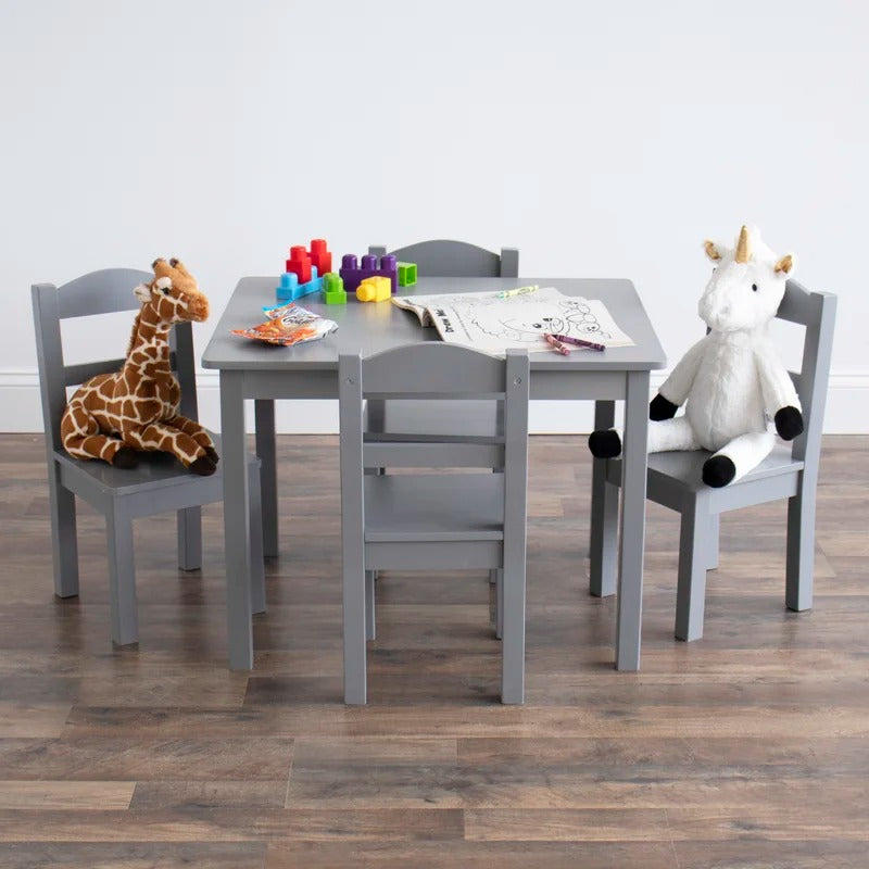 Kids Writing Table: Kids Play / Activity Table and Chair Set