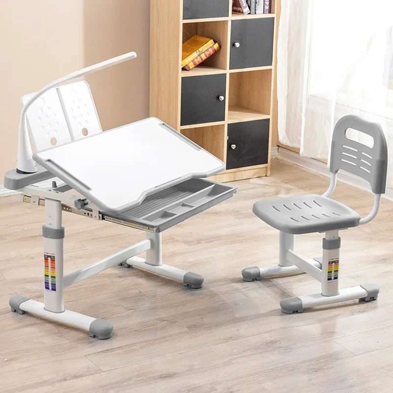 Kids Writing Table: Kids Rectangular Arts And Crafts Table and Chair Set