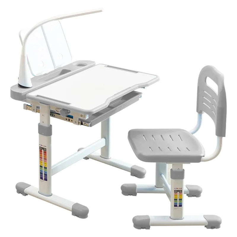 Kids Writing Table: Kids Rectangular Arts And Crafts Table and Chair Set