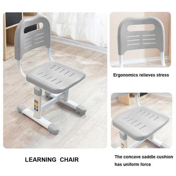 Kids Writing Table: Kids Rectangular Arts And Crafts Table and Chair Set
