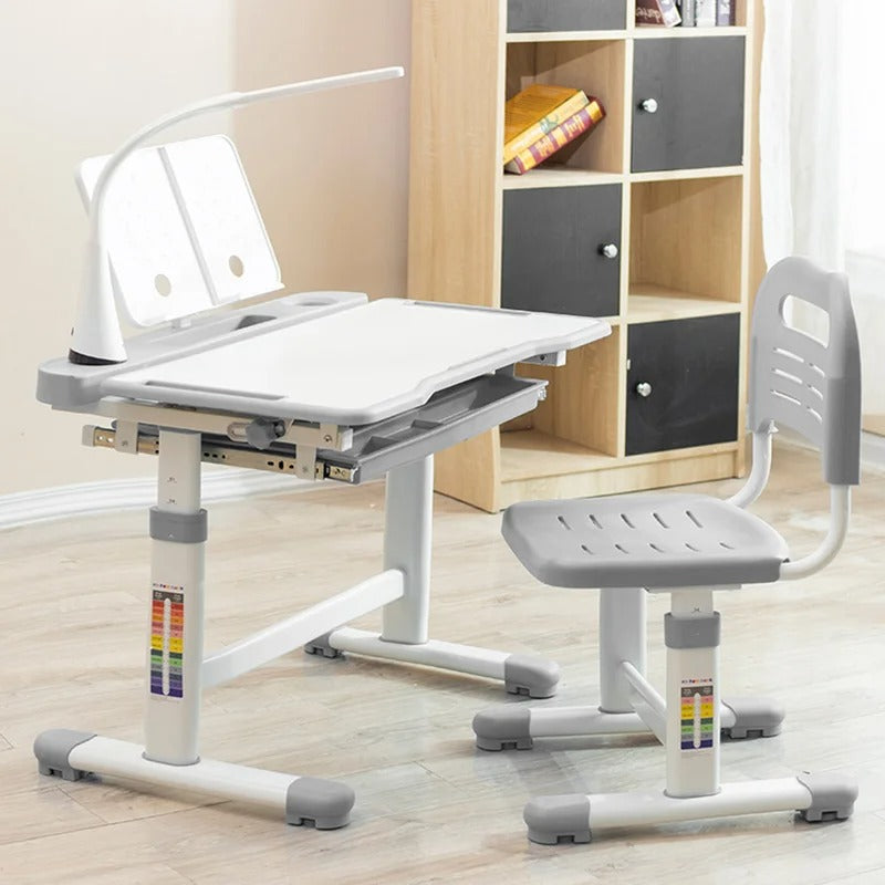 Kids Writing Table: Kids Rectangular Arts And Crafts Table and Chair Set