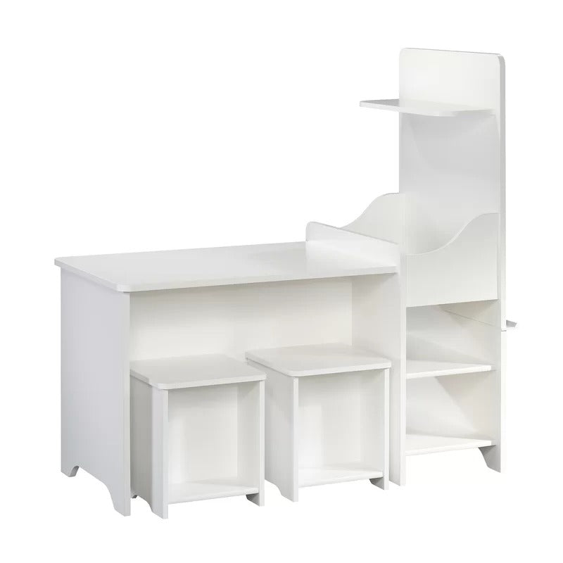 Kids Writing Table: Kids Rectangular and Chair Set